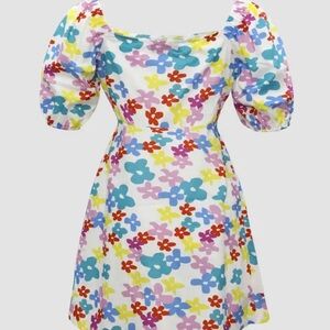 Cider retro floral bubble dress.